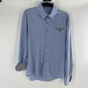 Dablju by Jiniy‎ Button Down Shirt XL blue